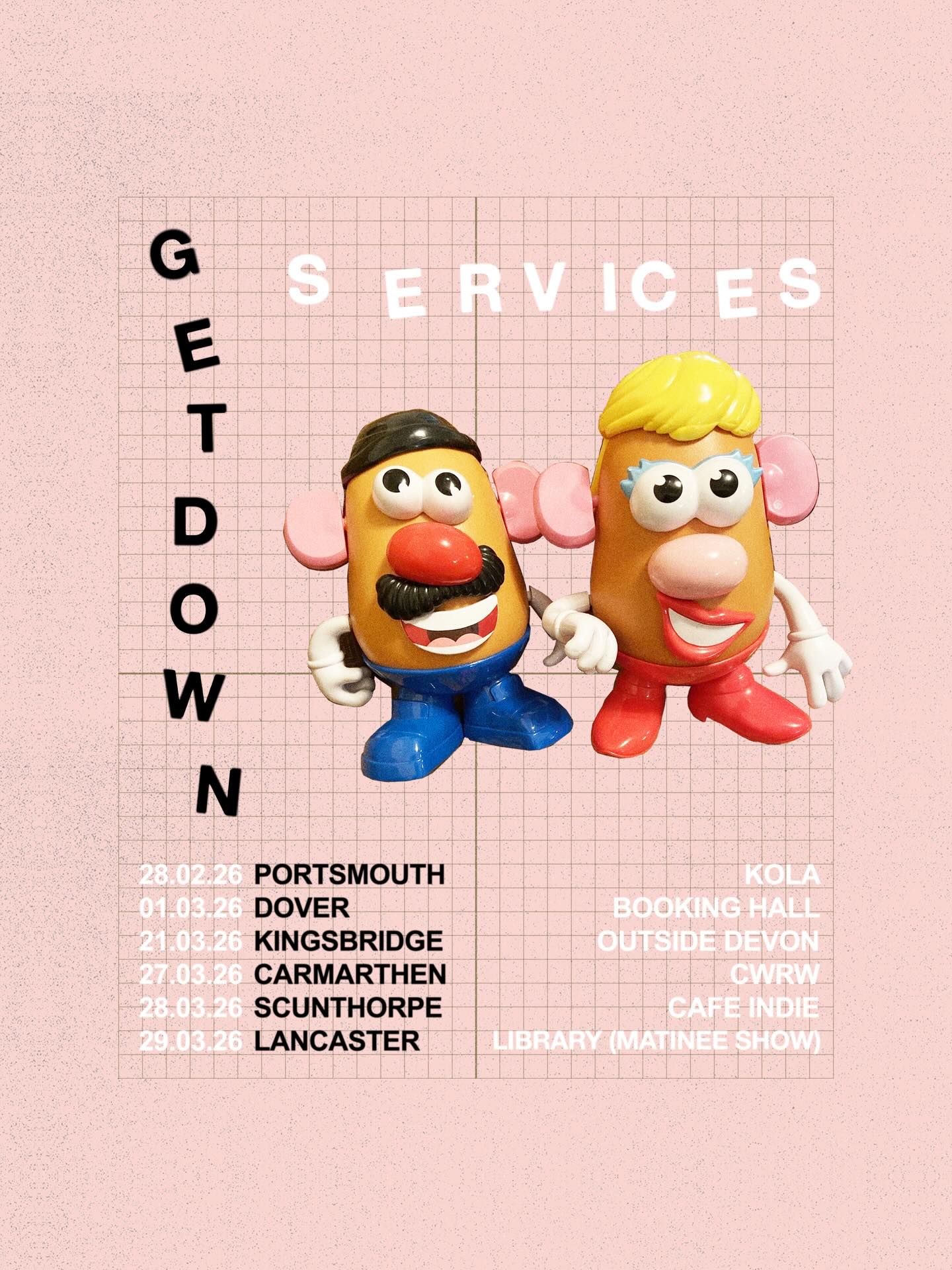 Getdown Services Tour Poster 2026